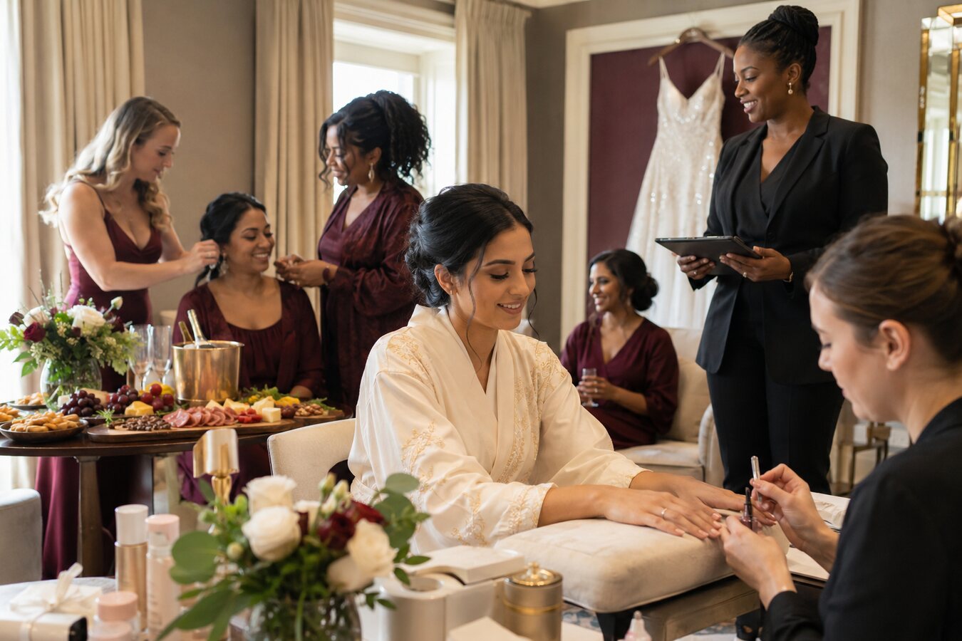 The Bridal Legacy wedding-day experience
